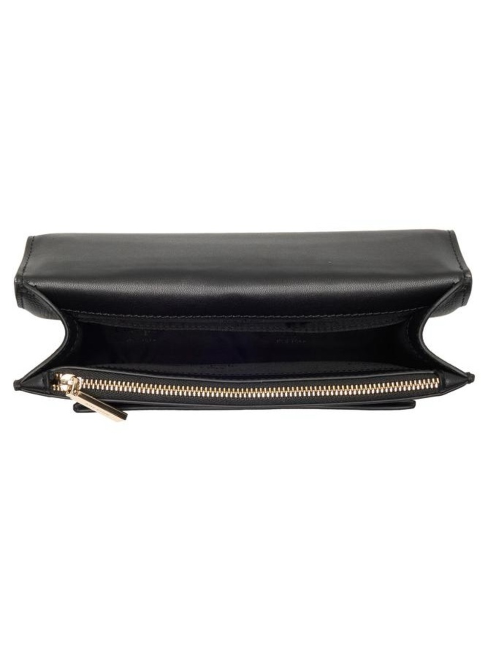 kate spade Black Leather Crossbody with Gold Chain - Picture 5 of 9